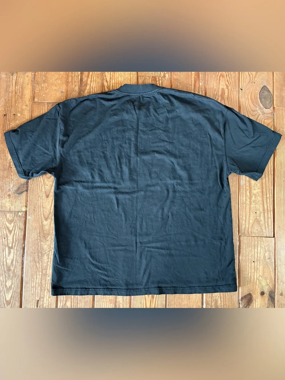 AllSaints London Oversized Logo Graphic T-Shirt Black Men’s Oversized XXL - Picture 2 of 3